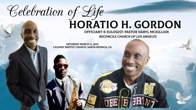 Horatio H. Gordon _ celebration of life